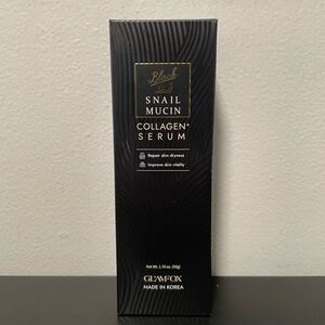 Glamfox Black Snail Mucin Collagen Serum NEW SEALED 50g Korean Skin Care Korea